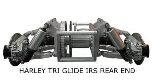 Harley Tri Glide IRS Rear End